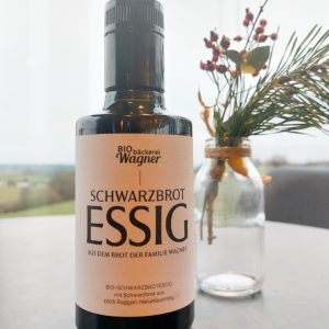 Bio Schwarzbrot-Essig